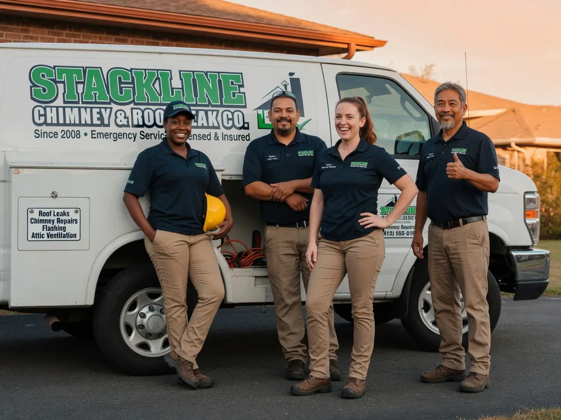 Chimney flashing repair company in Oak Ridge, PA
